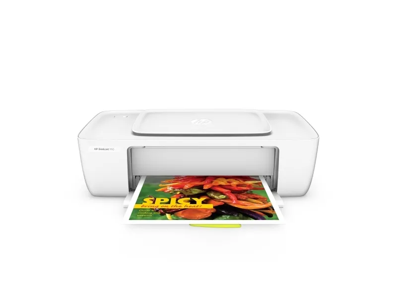 HP Deskjet 1110 - Printer - farve - blækprinter - A4 - 1200 x 1200 dpi - op til 7.5 spm (mono) / op til 5.5 spm (farve) - kapacitet: 60 ark - USB 2.0