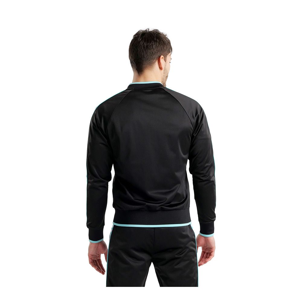 Arena RELAX IV TEAM LOGO - Veste black/white/blue diamond