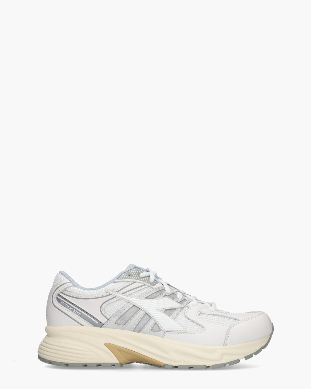 Diadora Sport Mythos Star Leather Wit Herensneakers