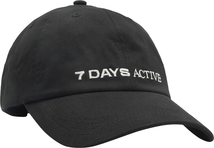7 Days Active Logo Cap 001 black