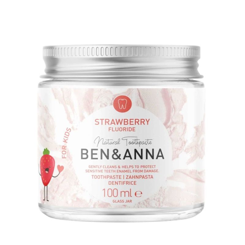 Ben & Anna Toothpaste Strawberry With Fluoride 100 ML
