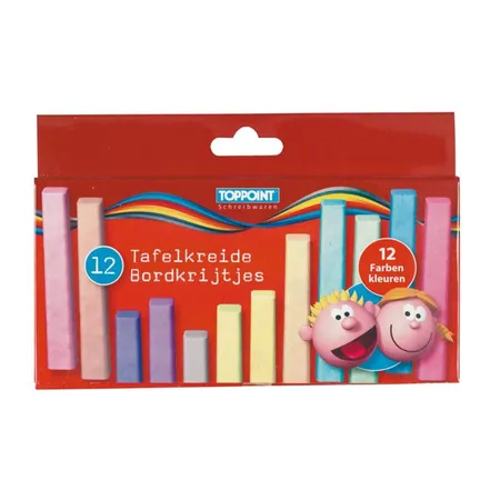 Stylex Malkreide farbig, 144 Stück
