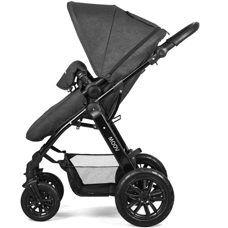 Kinderkraft Kombikinderwagen 3 in 1 Moov Black