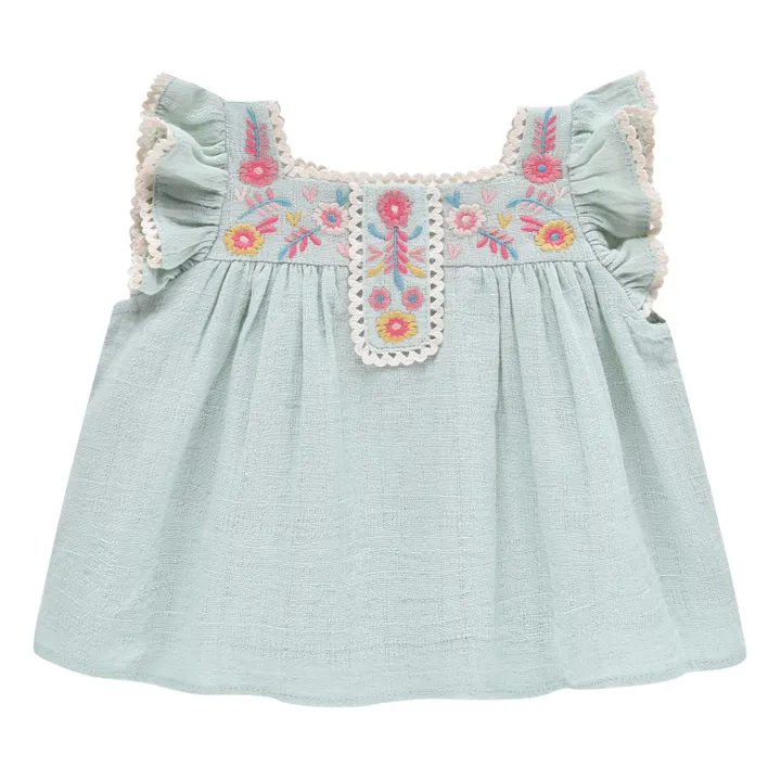 Louise Misha Blouse Yosana | Vert d'eau