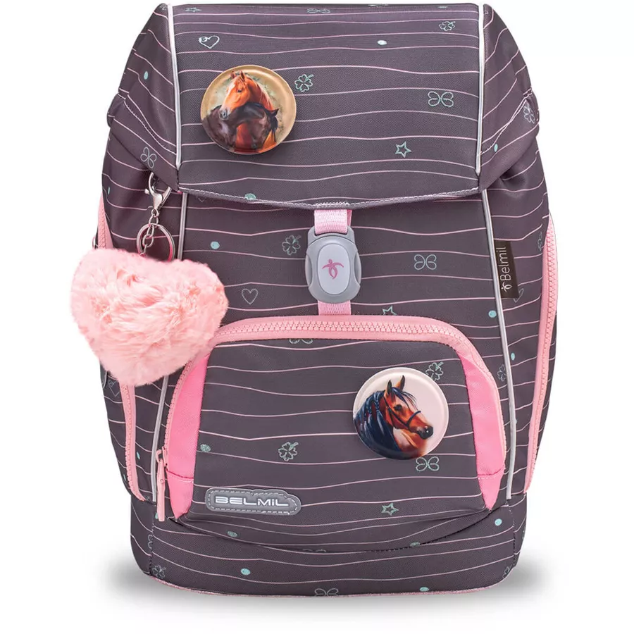 Belmil Schulrucksack Premium Smarty Plus Schulranzen Mint