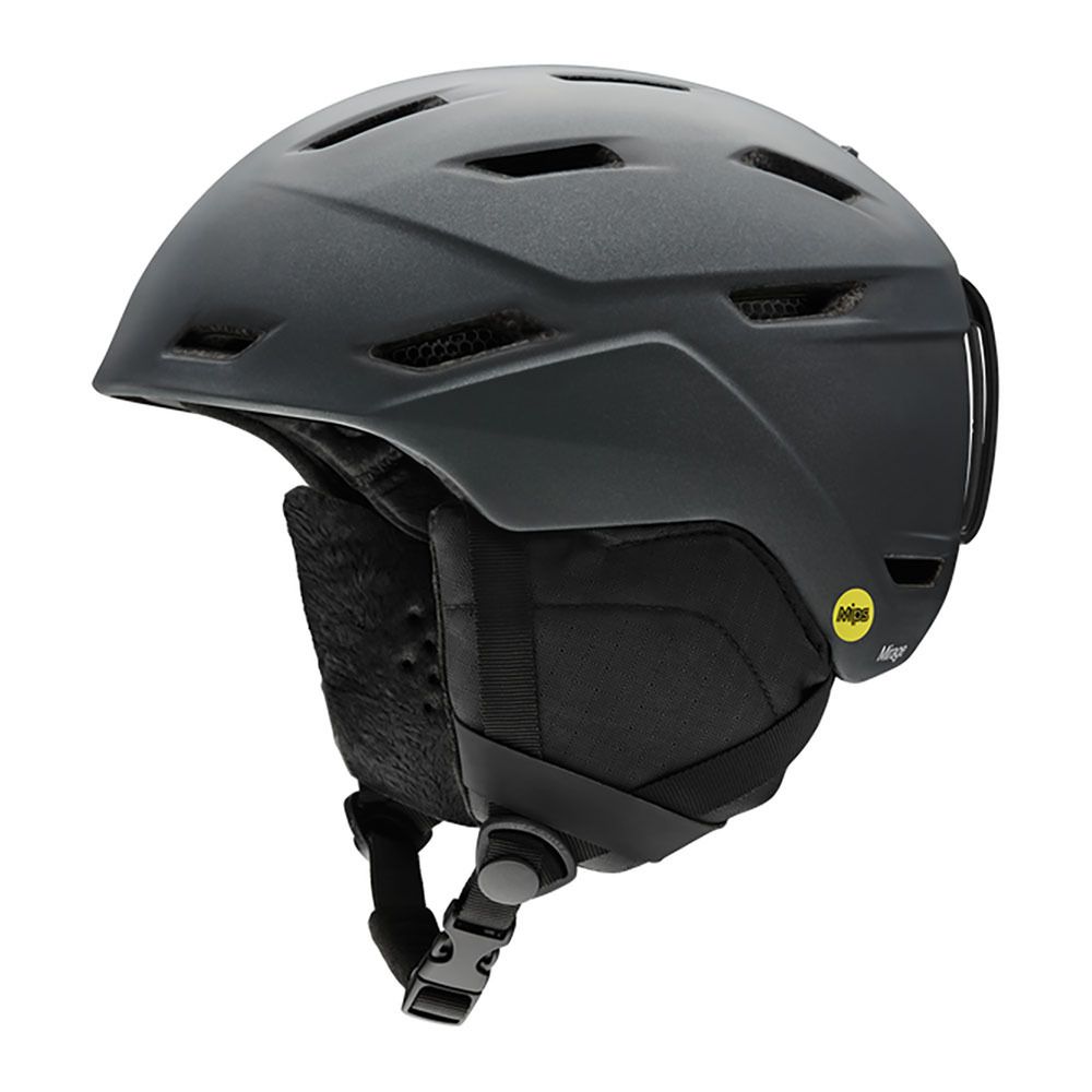 Smith MIRAGE - Casque ski Femme matte black pearl