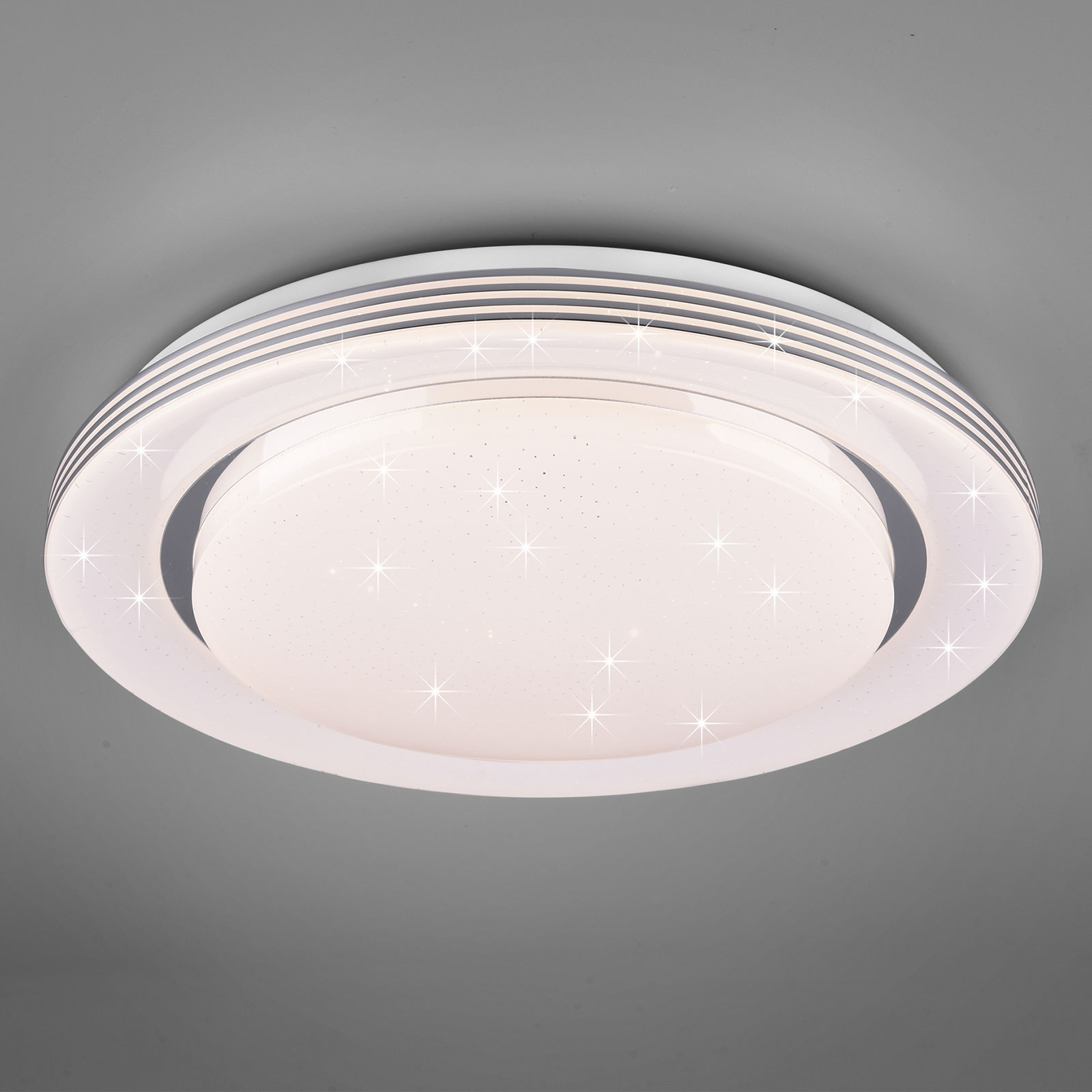 LED-Deckenleuchte - weiß - mit Fernbedienung - Ø 48 cm