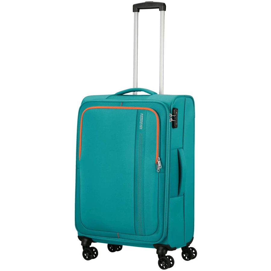 American Tourister Sea Seeker - 4-Rollen-Trolley M 68 cm aqua green