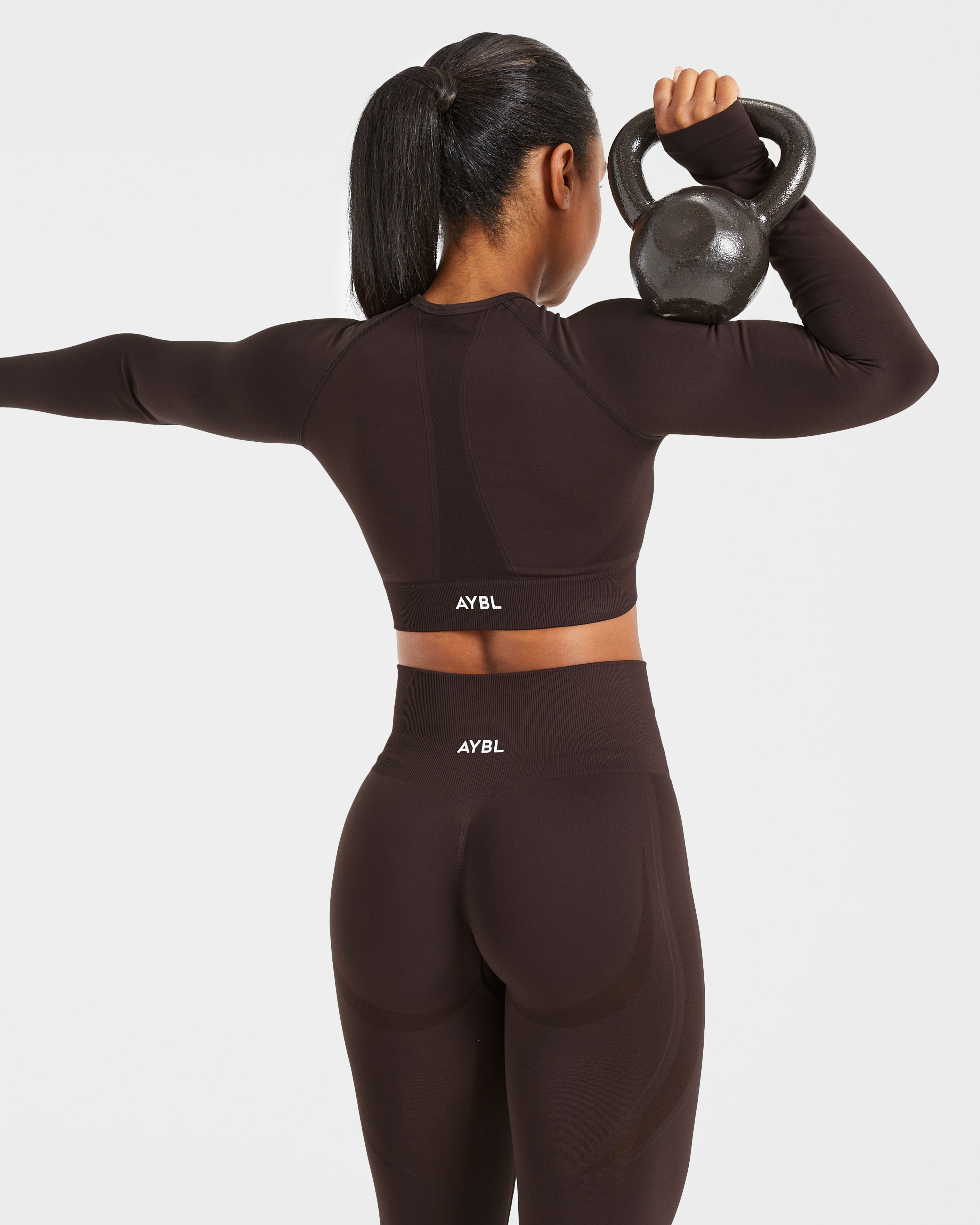 Empower Seamless Long Sleeve Crop Top