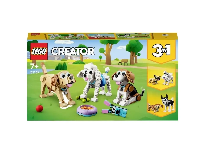 LEGO Creator 31137 Bedårende hunde