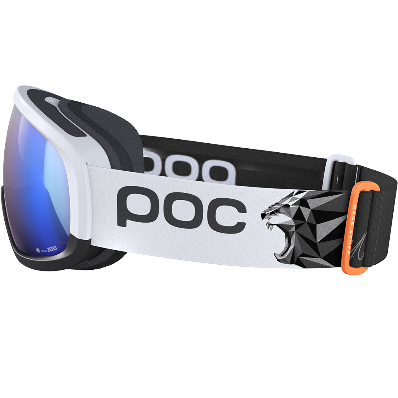 POC Fovea Mid Race Marco Odermatt Edition hydrogen white/uranium black/partly sunny blue   Ersatzsch | POC Skibrillen | POC | P | MARKEN | XSPO