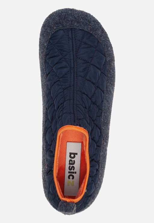 Basicz Pantoffels blauw Textiel 370507