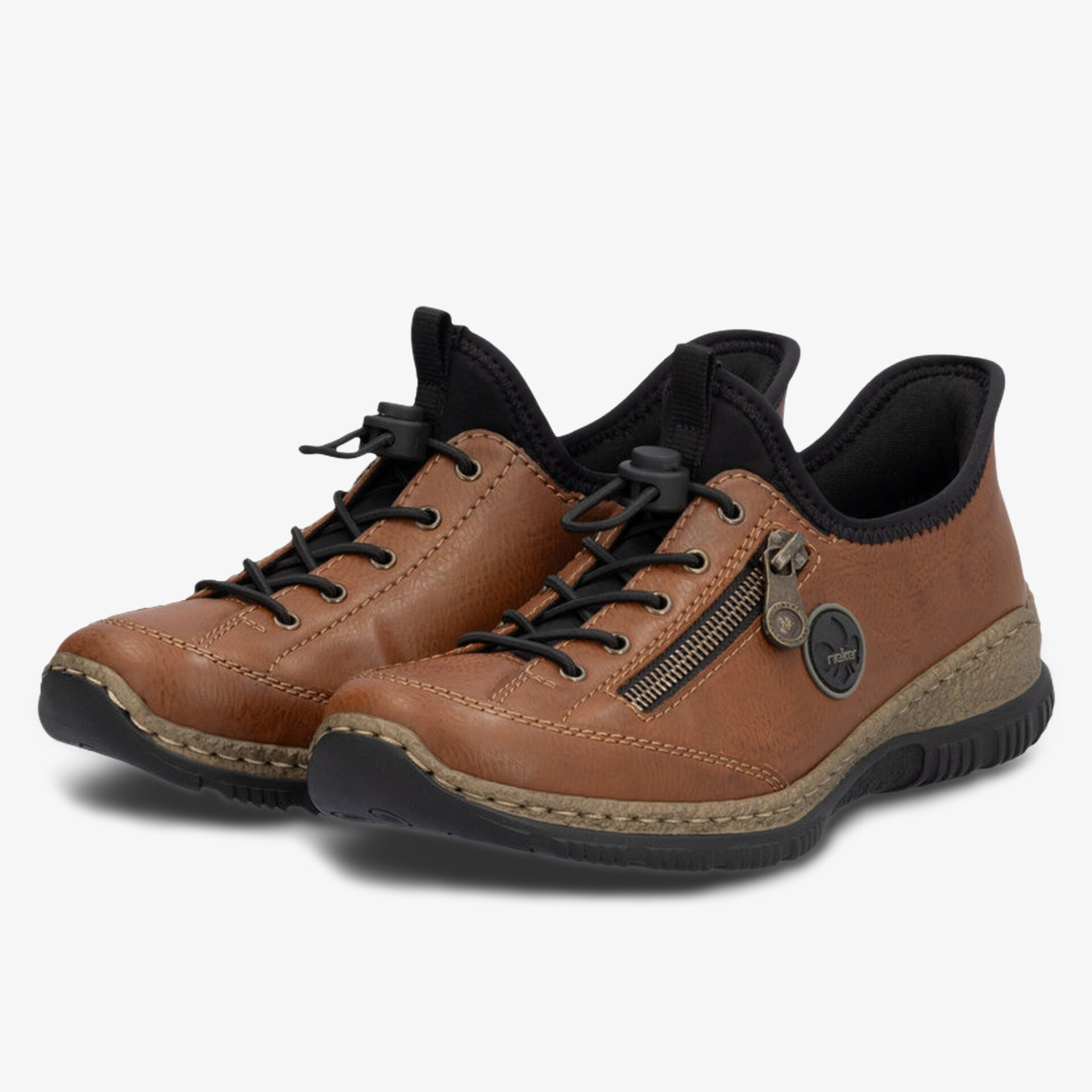 Rieker Damen Halbschuhe - Braun | Jetzt bei reno.de kaufen