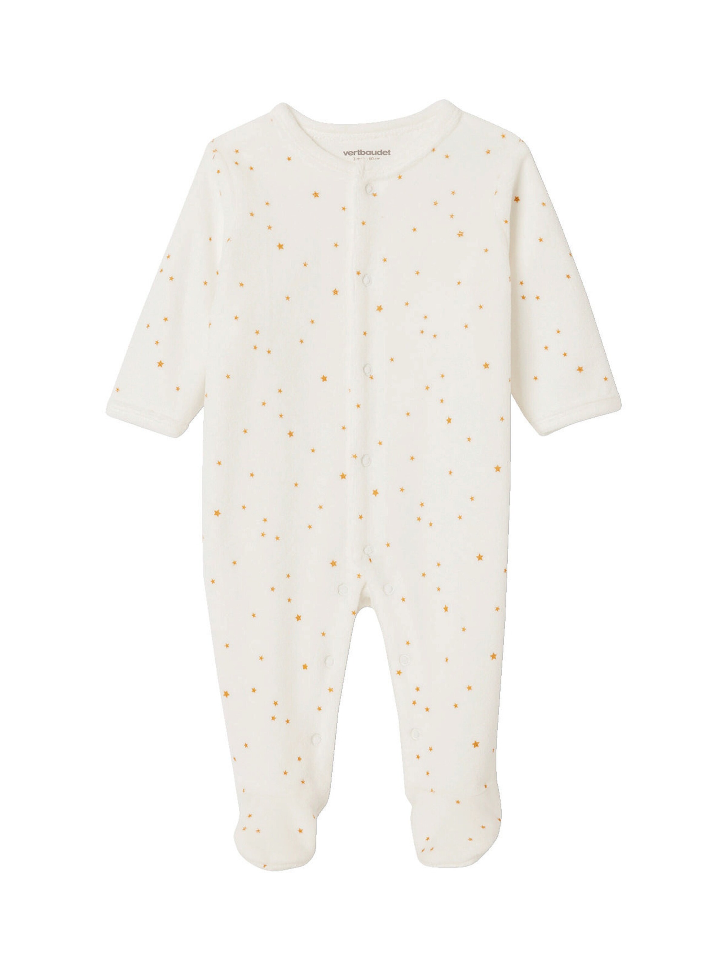 Vertbaudet Baby-Set zur Geburt, 6 Teile im Köfferchen wollweiß