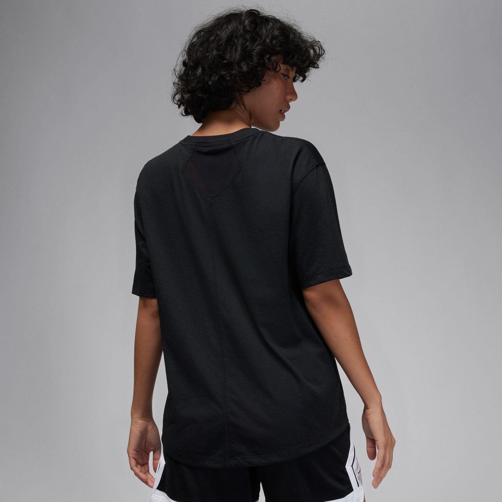 Nike Jordan Sport Womens Diamond Short Sleeve Top
