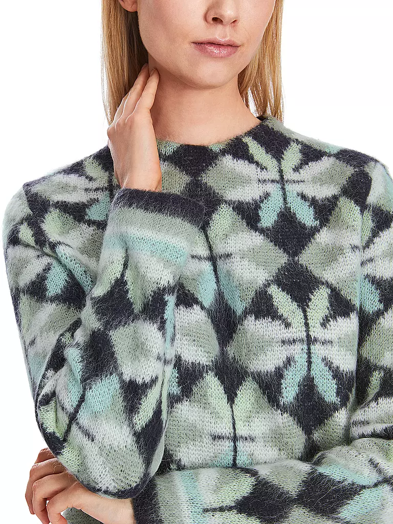 MARC CAIN Pullover grün