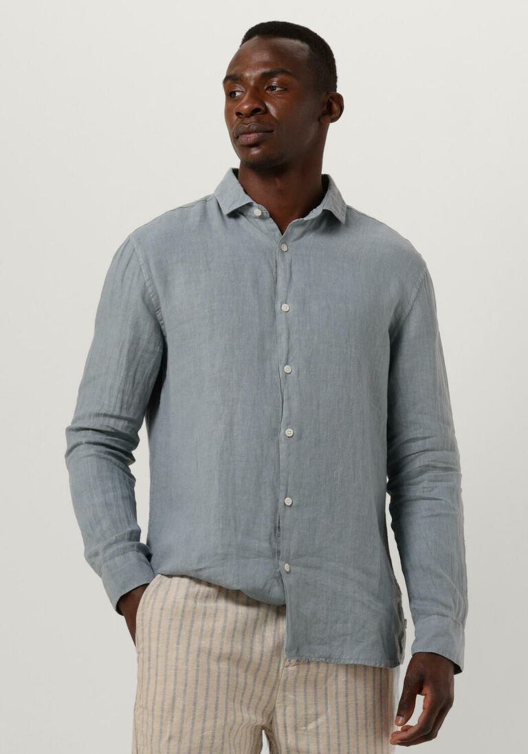 THE GOODPEOPLE grijze the goodpeople casual overhemd soho