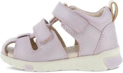 Ecco Mini Stride Sandaler, Violet Ice Metallic