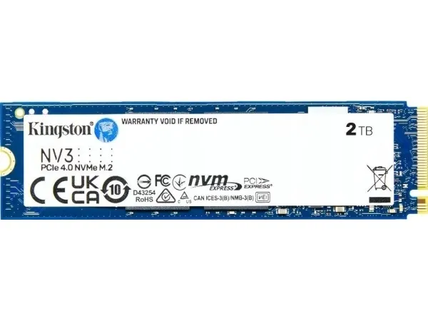 Kingston NV3 - SSD - 4 TB - intern - M.2 2280 - PCIe 4.0 x4 (NVMe)