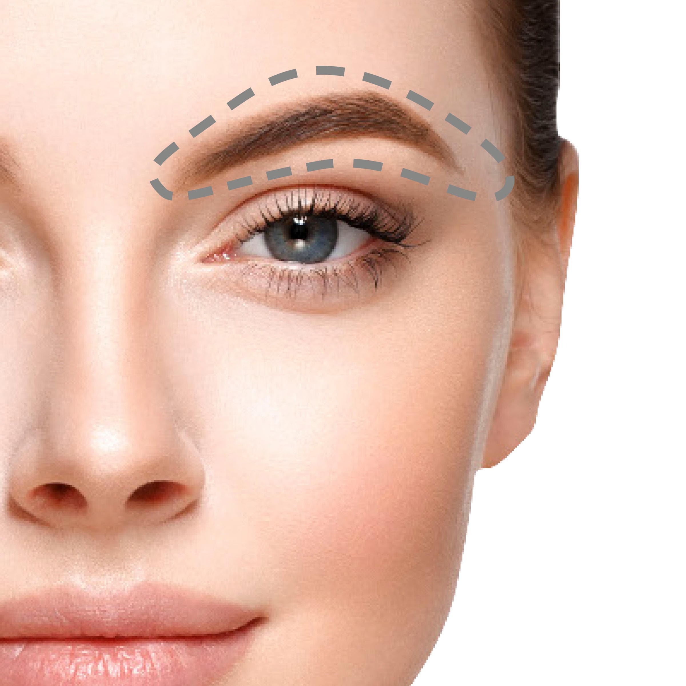 MediaShop Elektrogesichtshaarentferner »ROXY Perfect Brows« 2 Stk. Aufsätze 2in1 für Augenbrauen und Gesichtshaare
