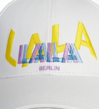 Lala Berlin Kappe - Männchen - Reiher m. Strickerei