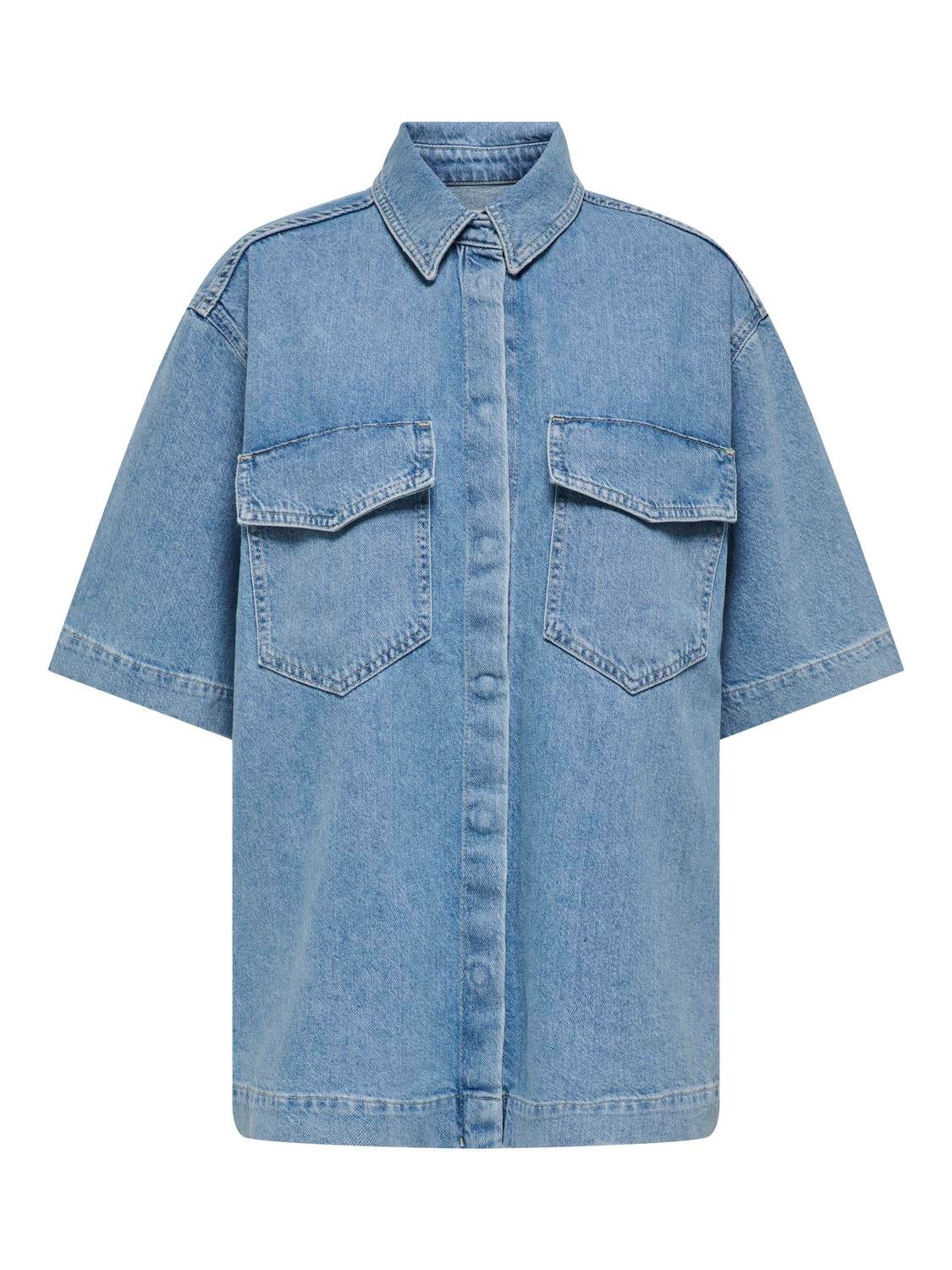 ONLSOPHIE Jeanshemd Light Blue Denim
