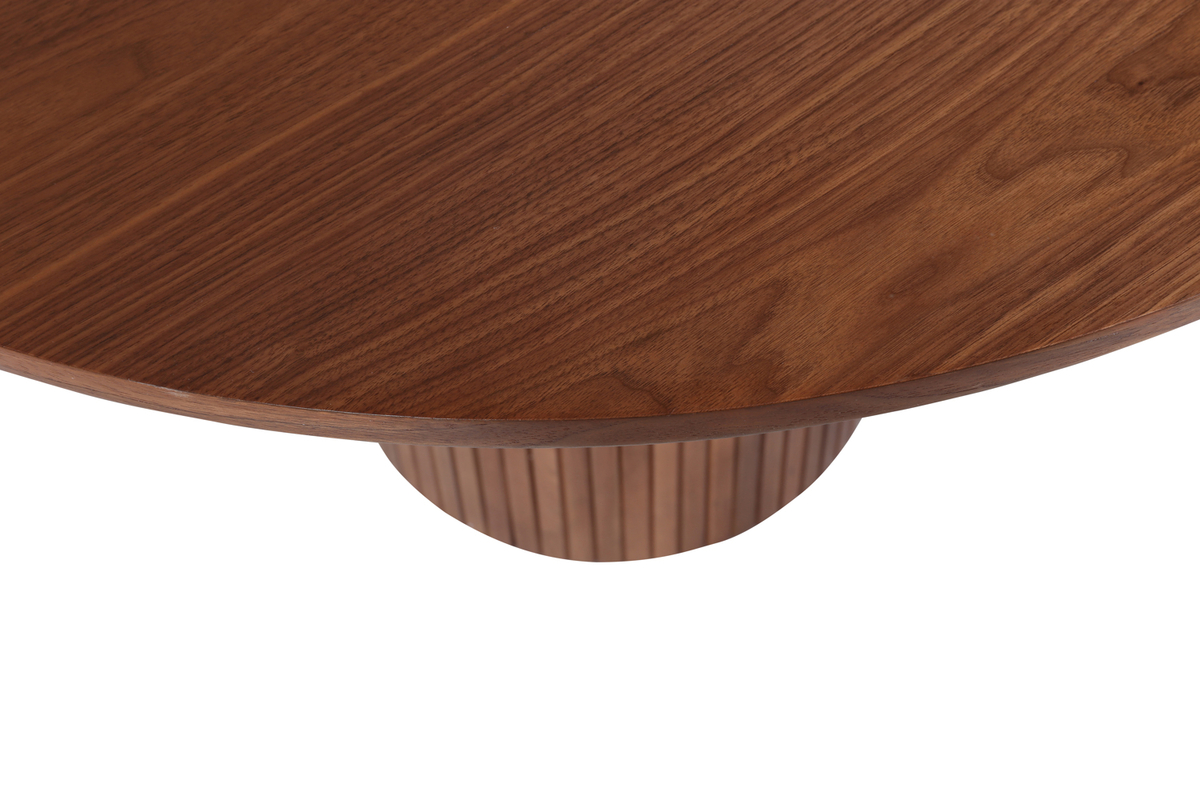 Eettafel Pokka Ø110 cm walnoot