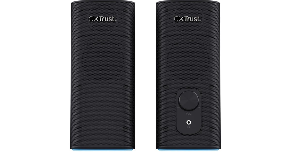 TrustGXT 612 Cetic pc-luidspreker  (Zwart, Bluetooth, RGB)
