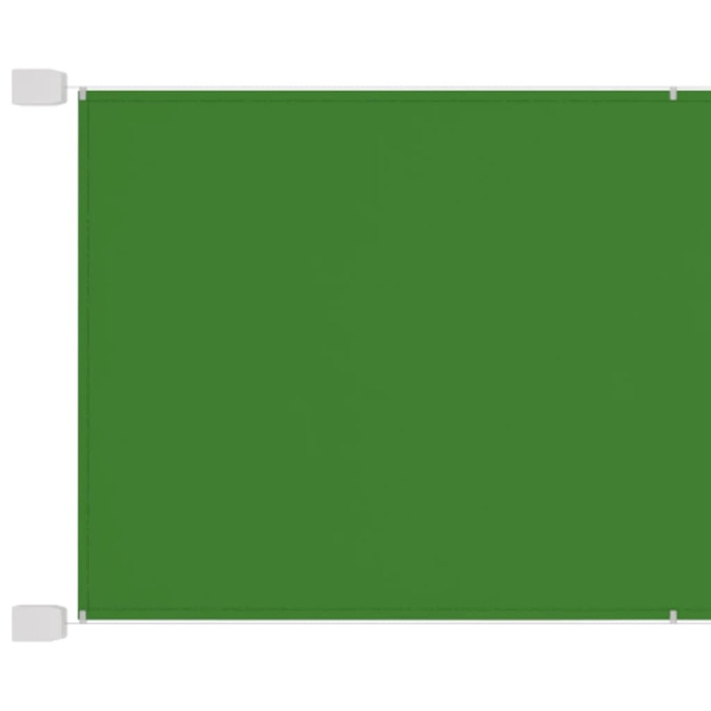 Auvent vertical 250 x 420 cm tissu oxford vert clair