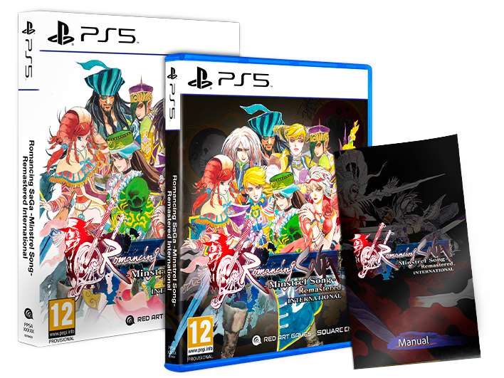 Romancing SaGa -Minstrel Song- Remastered International- PlayStation 5