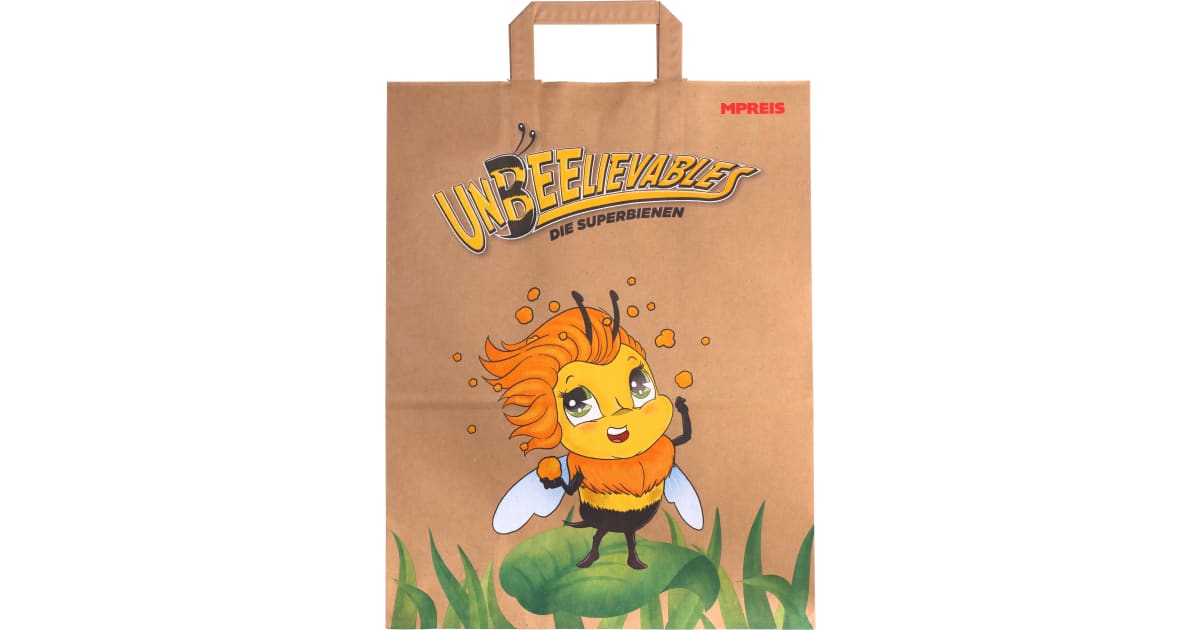 UnBEElievables Papiertragetasche