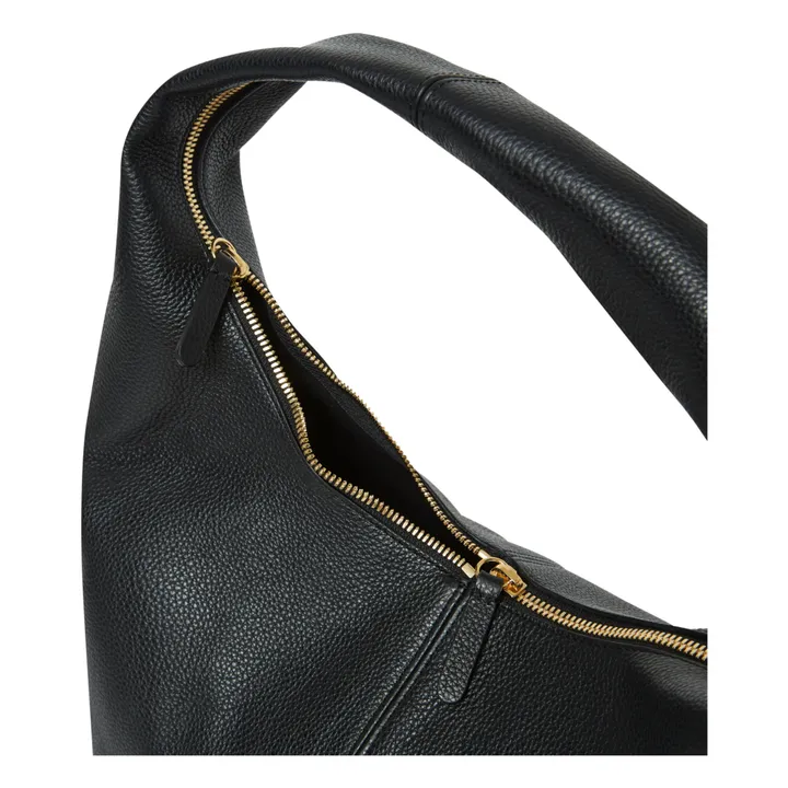 Frenzlauer Sac Panier Cuir | Noir