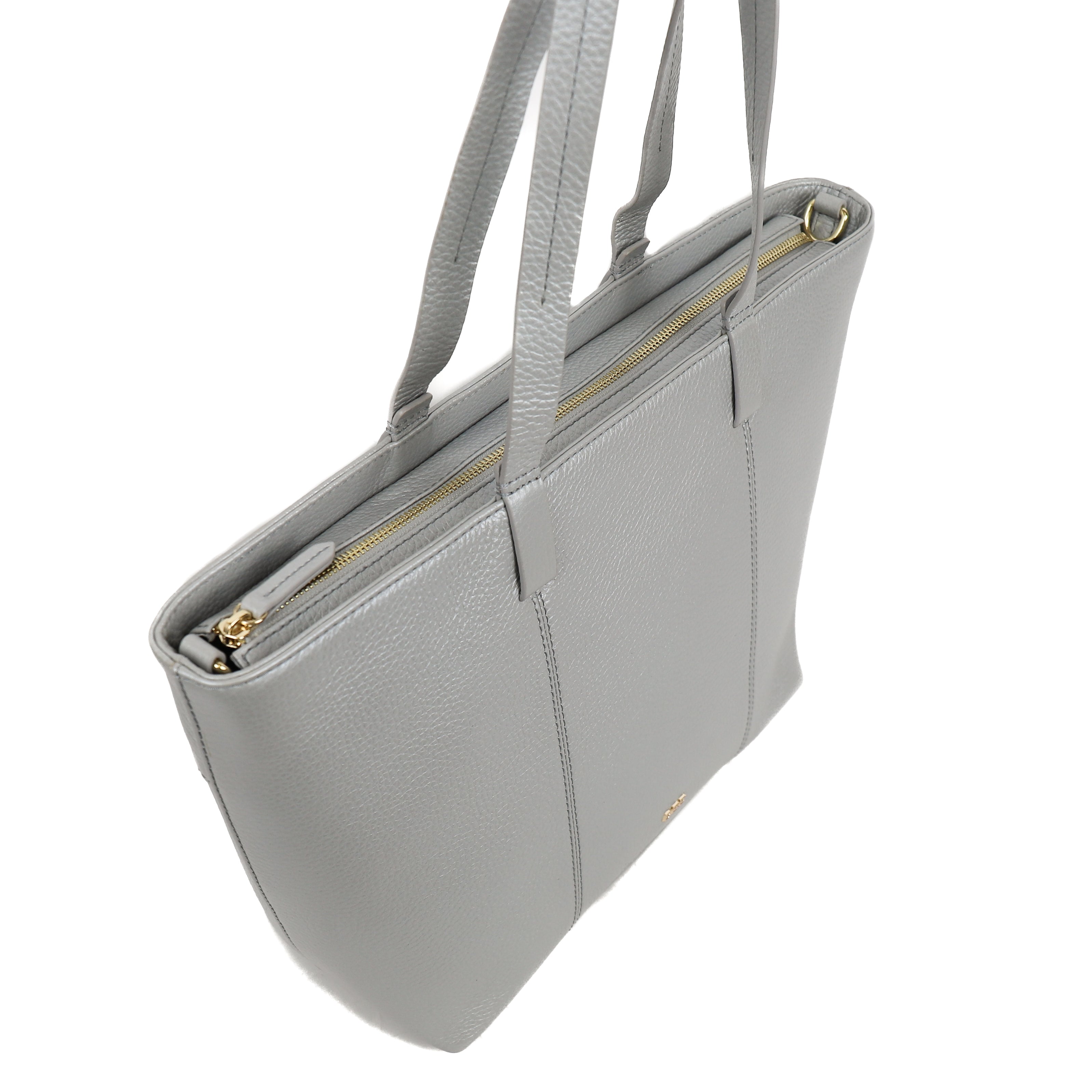 Grote shopper 'Maya' Metallic Silver Metallic Silver