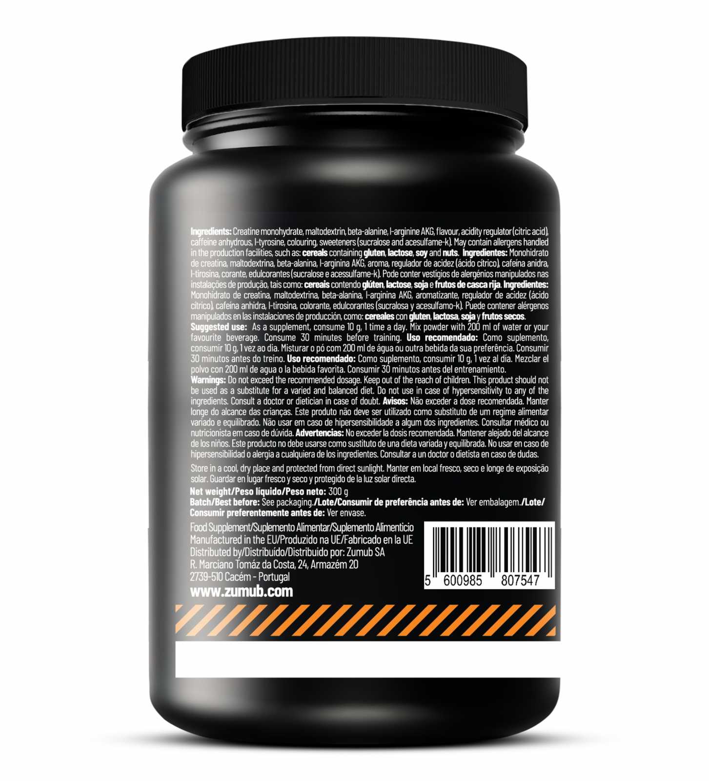Zumub Pré-Treino 300g