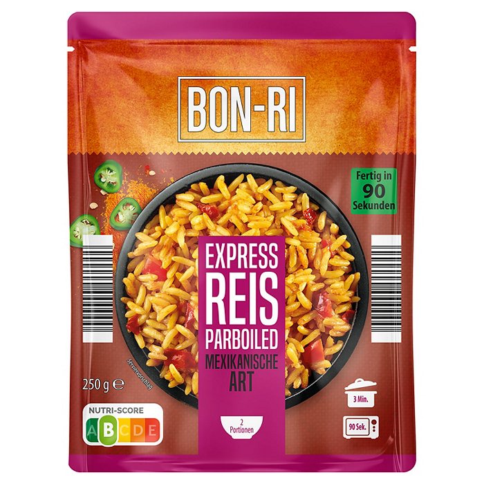 BON-RI Express Reis flavoured 250 g, Mexikanisch