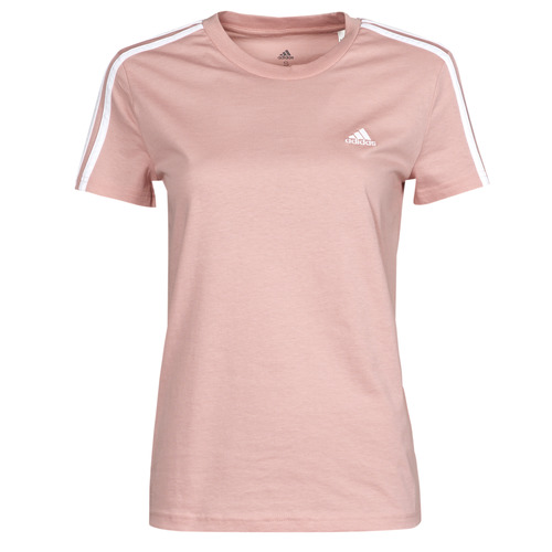 adidas Performance - 3 Stripes T-SHIRT - wonder mauve/white