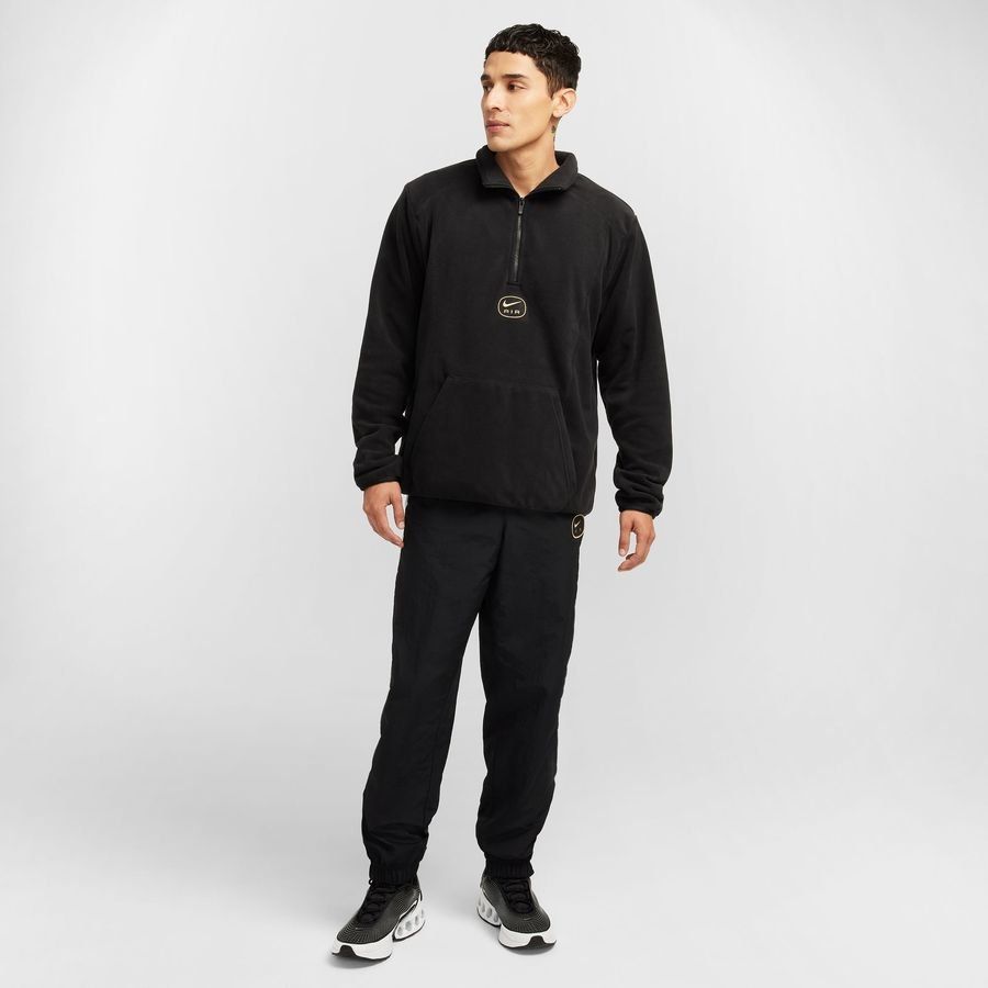 Nike Air Sweat NSW HZ Polar Fleece - Noir/Doré