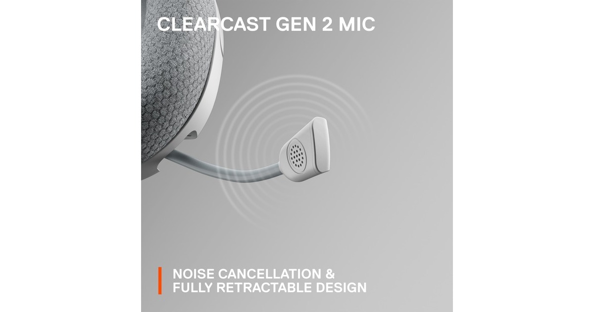 SteelSeriesArctis Nova 1P  over-ear gaming headset  (Wit, Pc, PlayStation 4, PlayStation 5, Xbox, Nintendo Switch)