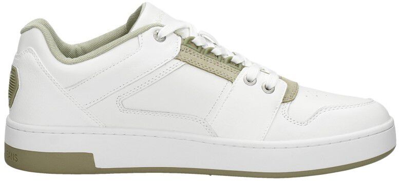 Calvin Klein Cupsole Laceup Basket Low LTH wit