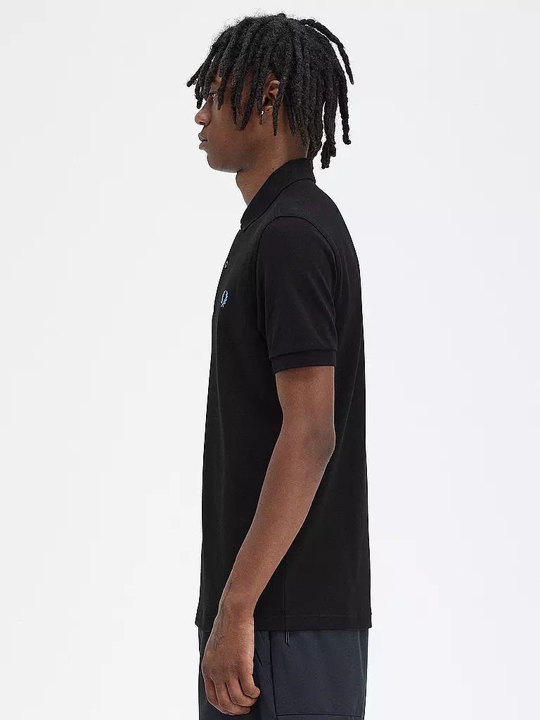 FRED PERRY Poloshirt schwarz