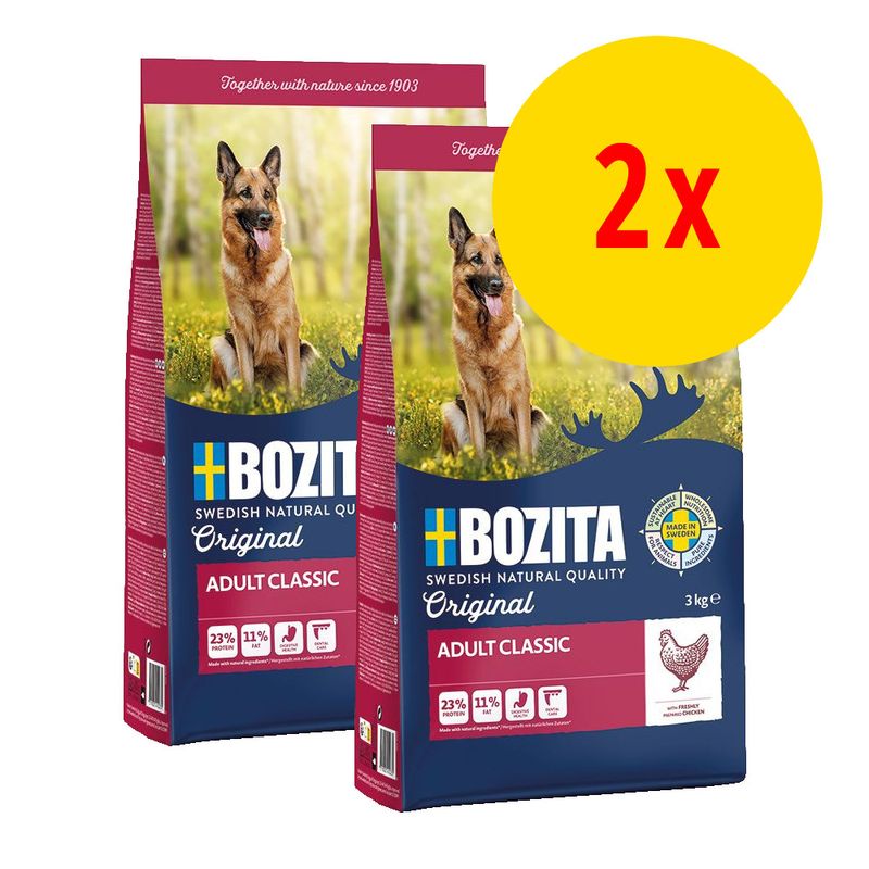 Lot Bozita Original 2 x 3 kg