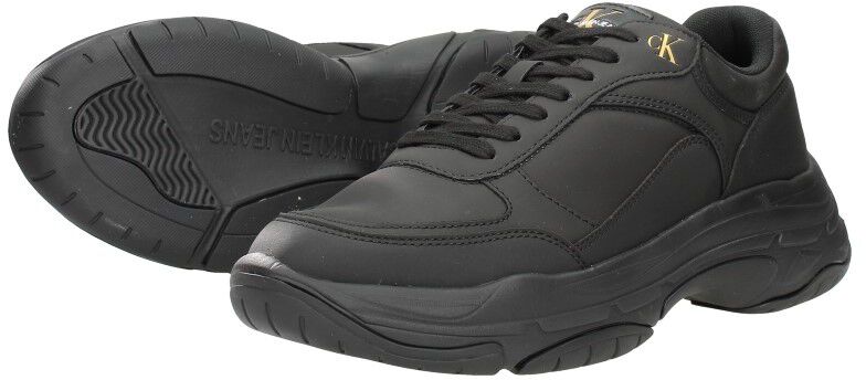 Calvin Klein Chunky Lace Up Sneaker zwart