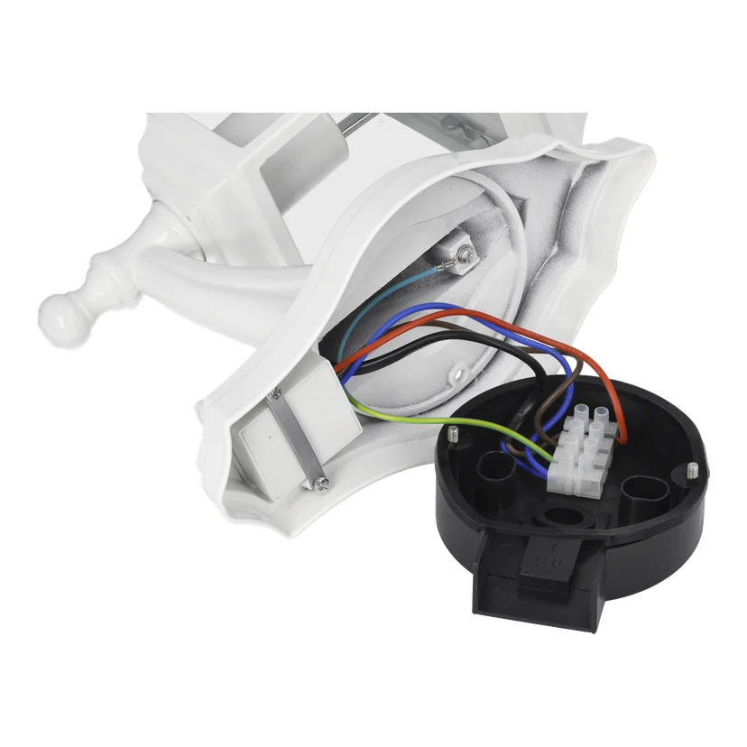 Vegglampe med bevegelsessensor IP44 E27