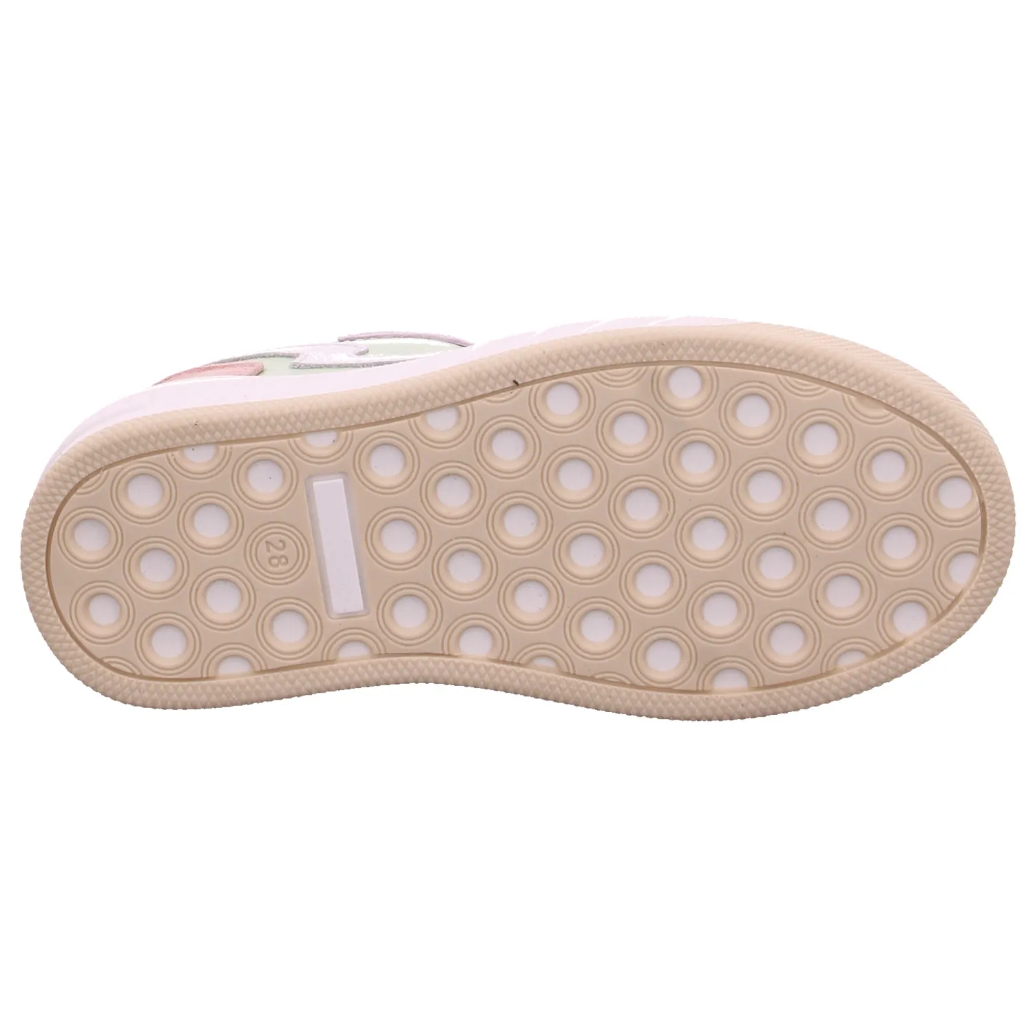 GATTINO Kleinkinder-Halbschuh Binder Weiss Leder  Sneaker