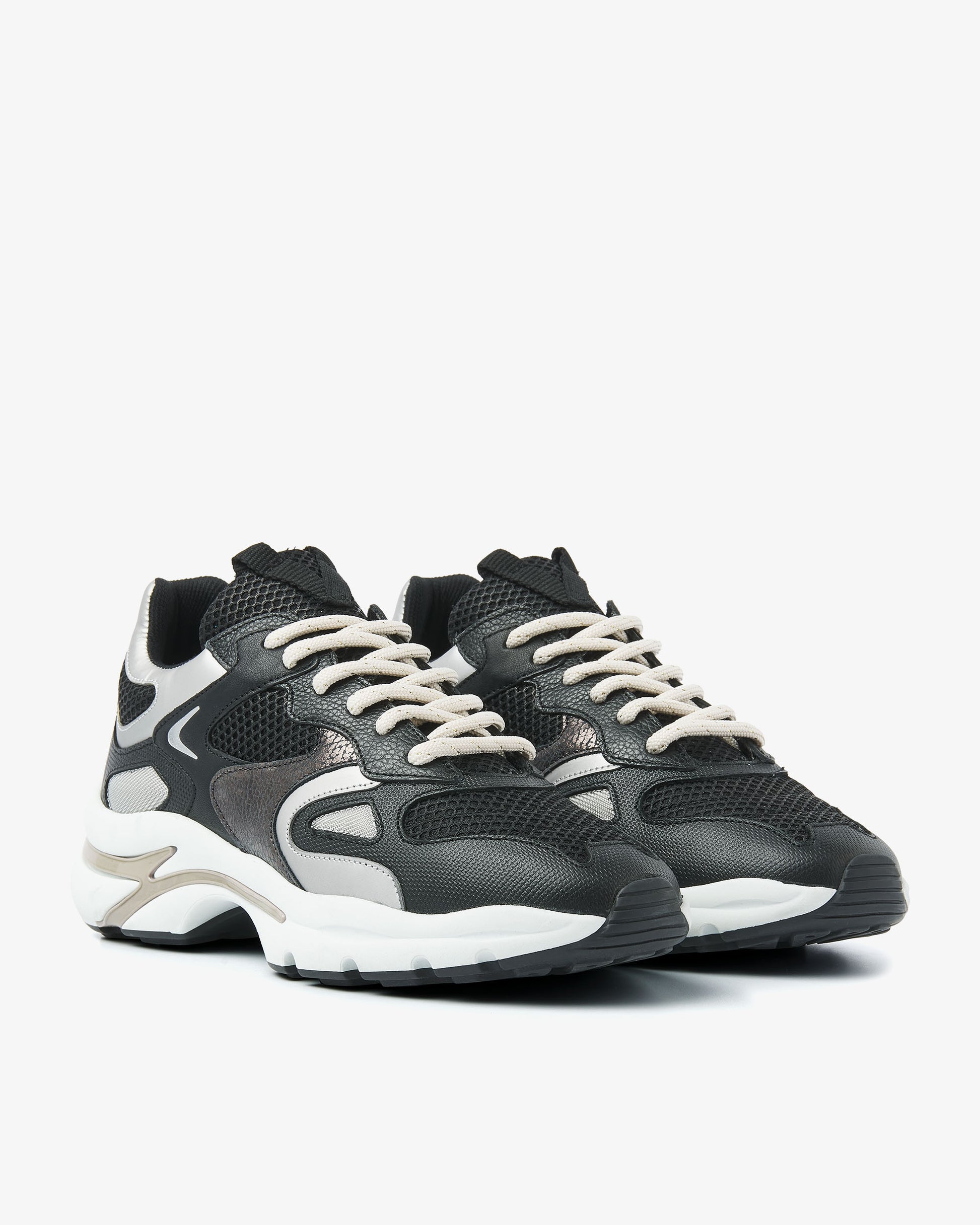 VIA VAI zwarte dames sneakers Vesper Due