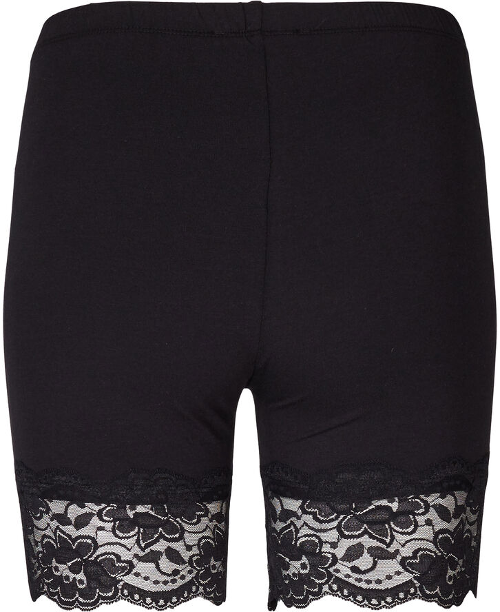 Cream Matilda biker shorts Sort