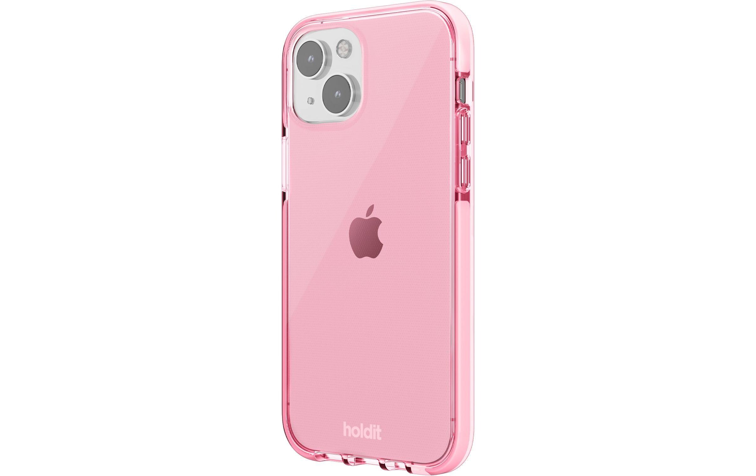 Back Cover Seethru iPhone 14 PinkStilvolle Schutzhülle für das Apple iPhone 14