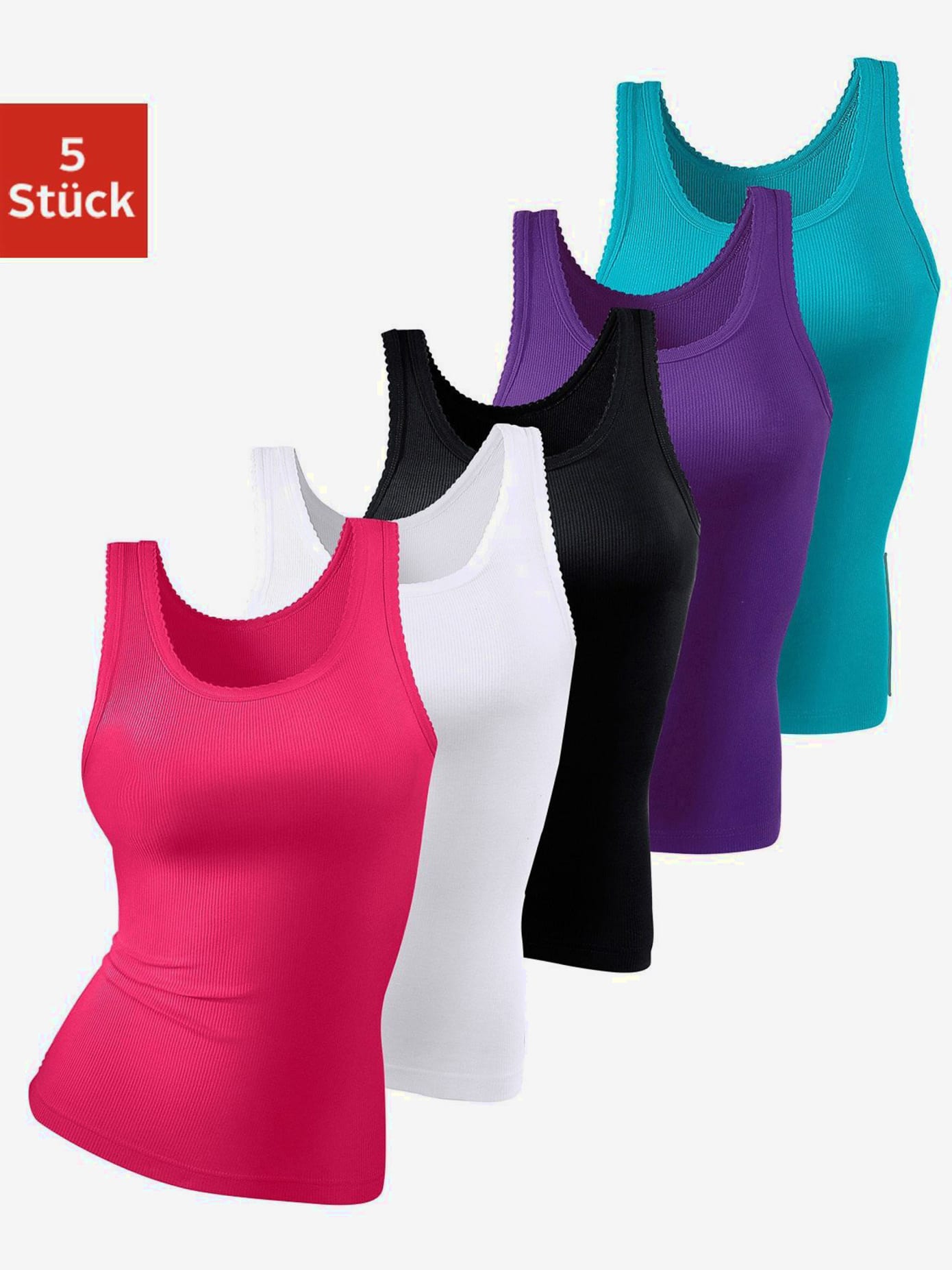 Chemise lot de 5 débardeurs pratique