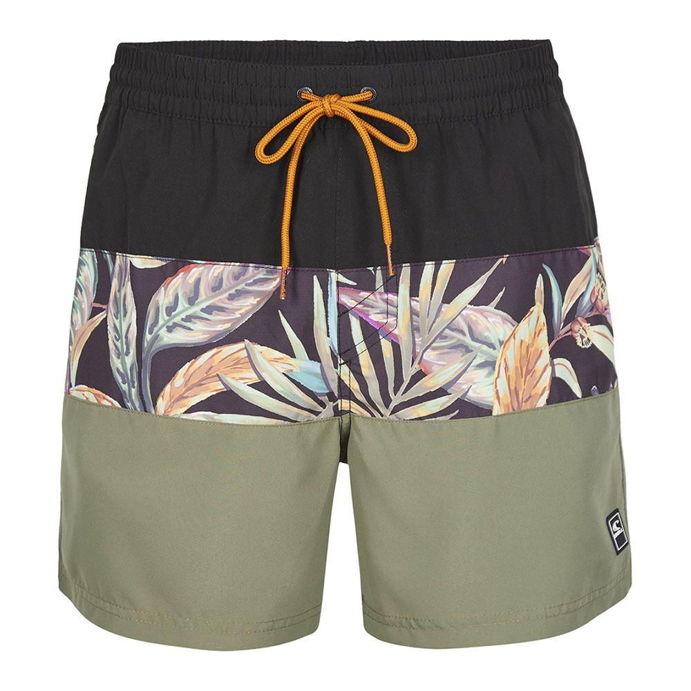 O'Neill CALI BLOCK 15'' - Short de bain Homme black tropical flower