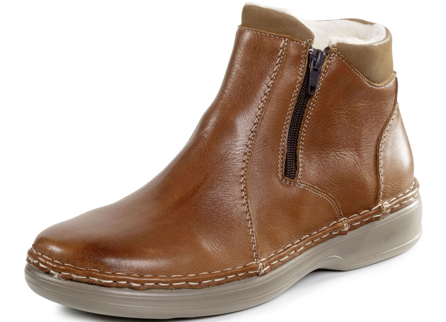 GINO GALANTE, gefütterte Herren-Stiefeletten, Winterschuhe, mit Wolle